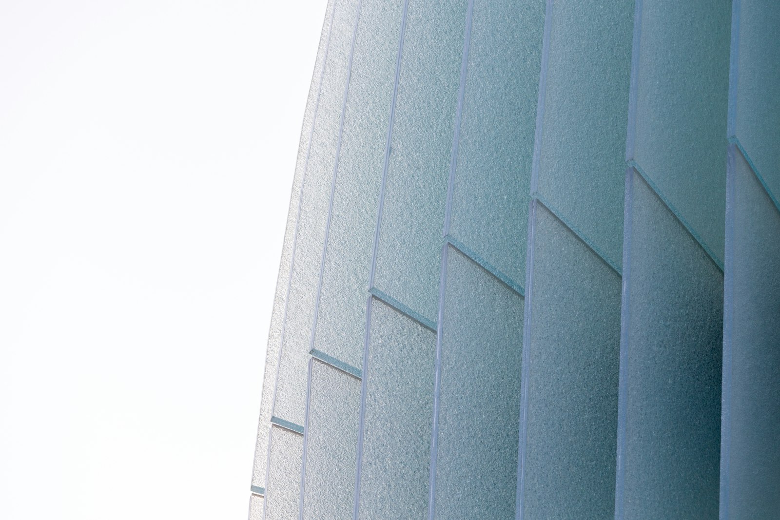 Architectural glass facade